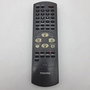 Toshiba VC-L2B Remote Control For VCR MV13M2 MV19M2 MV19M3C MV13DM2 Tested OEM